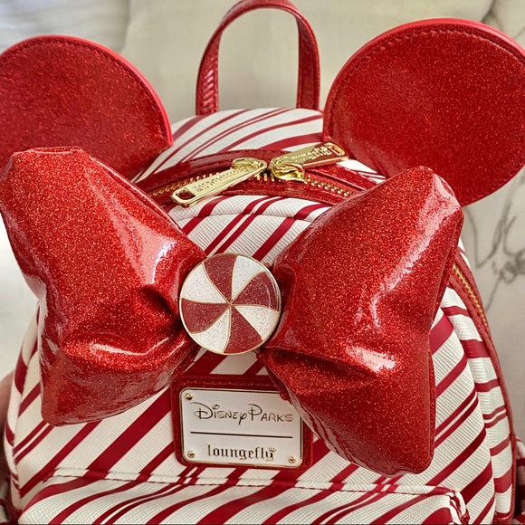 LastOne Peppermint Candy Disney Loungefly Backpack - Picture 13 of 14